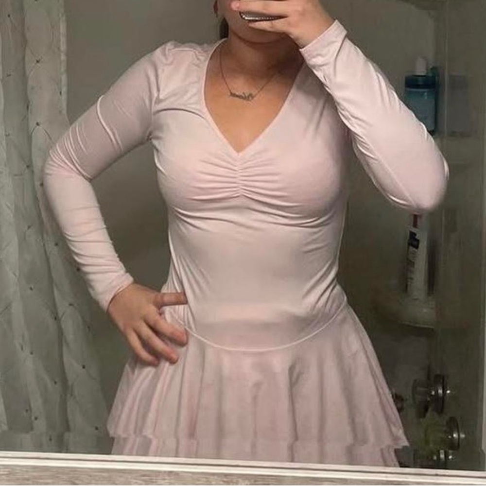 SHEIN Soft Pink Long Sleeve top